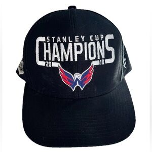 Stanley Cup Champions 2018 Fanatics SnapBack Hat Washington Capitals